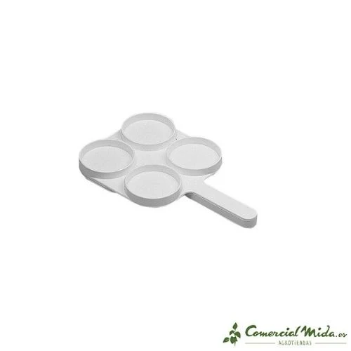 Bandeja para Test de Mastitis KERBL Blanca/Negra