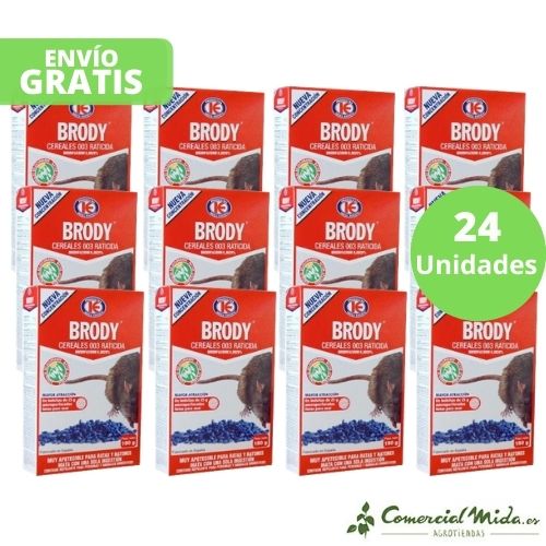 BRODY CEREALES, Raticida en Grano (Brodifacoum) - Image 3