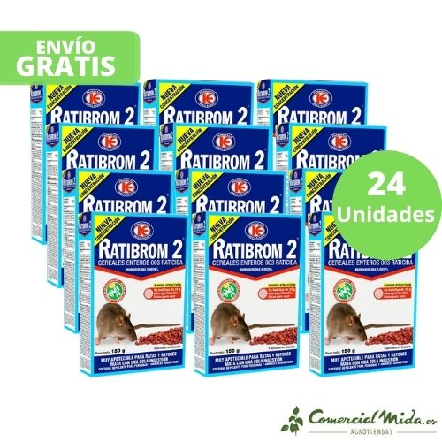 Cebo en cereales RATIBROM 2 contra ratas y ratones - Image 4