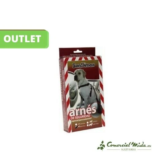 [OUTLET] Arnés para Cinturón de Seguridad del Coche para Perros (S, M, L y XL) - Image 2