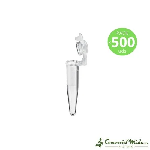 EPPENDORF Microtubo con Tapón Unido a Tubo 500 Unidades