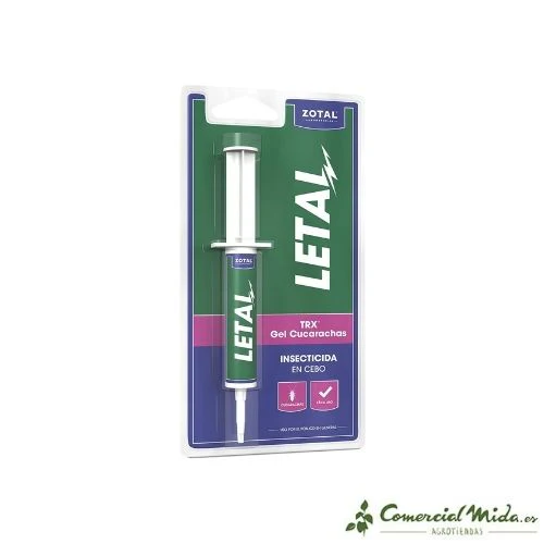 Insecticida LETAL TRX Gel Cucarachas 10 g