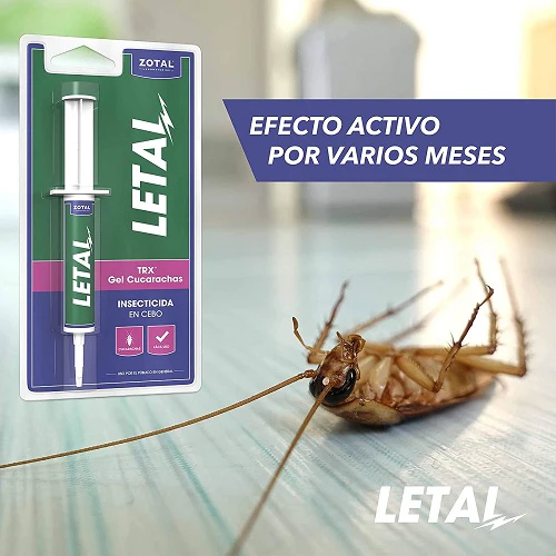 Insecticida LETAL TRX Gel Cucarachas 10 g - Image 3