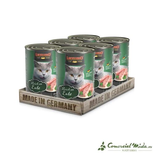 LEONARDO Rico en Pato Alimento para Gatos Adultos - Image 2