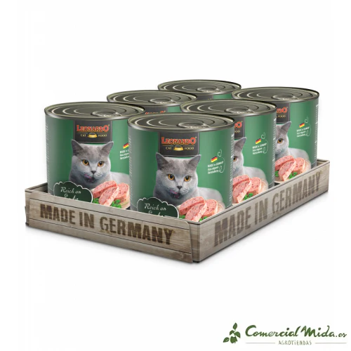 LEONARDO Rico en Pato Alimento para Gatos Adultos - Image 3