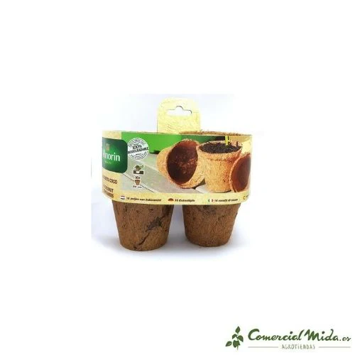 VILMORIN Macetas Redondas de Coco - Image 3