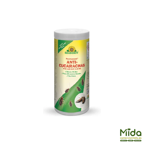 Neudorff Insecticida Permanent Anti-Cucarachas (Diat+Pir) 450 gr