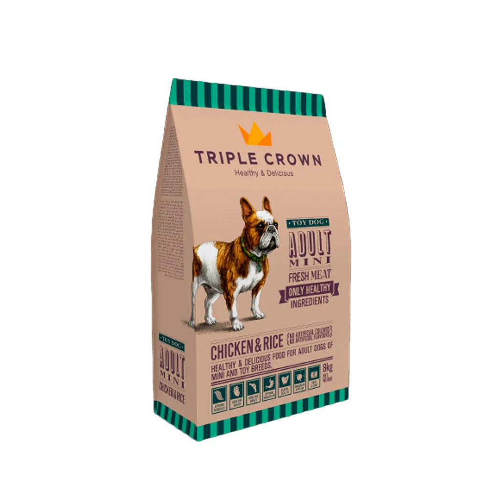 Pienso TRIPLE CROWN TOY DOG para perros de raza pequeña