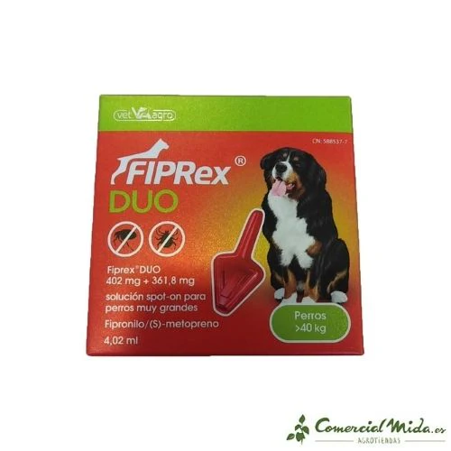 Pipeta Antiparasitaria FIPREX DUO con Fipronilo para Perros - Image 4