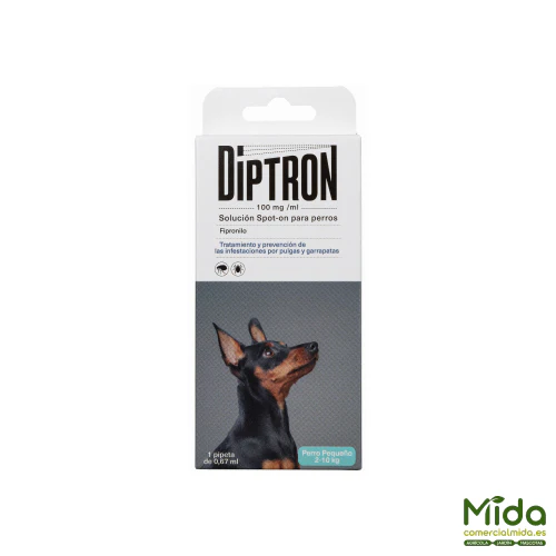 Quimunsa DIPTRON Solución Spot On Antiparasitario Perros