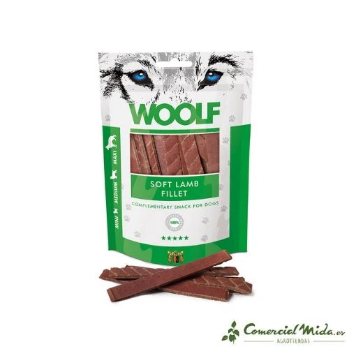 Snack WOOLF Filete Tierno de Cordero 5 x 100 gr