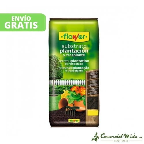 Substrato FLOWER para la Plantación y el Trasplante