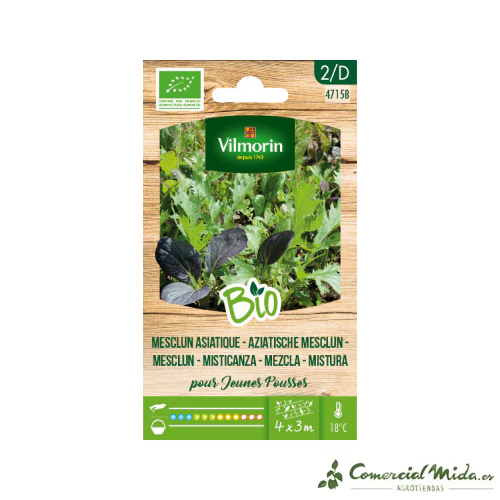 VILMORIN BIO Semillas Mezcla Asiática
