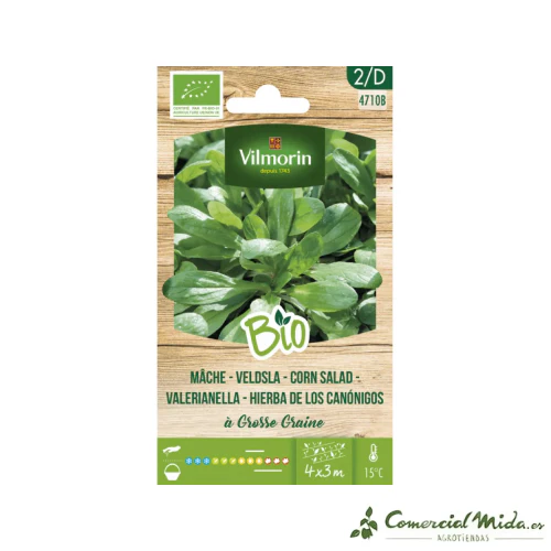 VILMORIN BIO Semillas Valeriana de Grano Grande