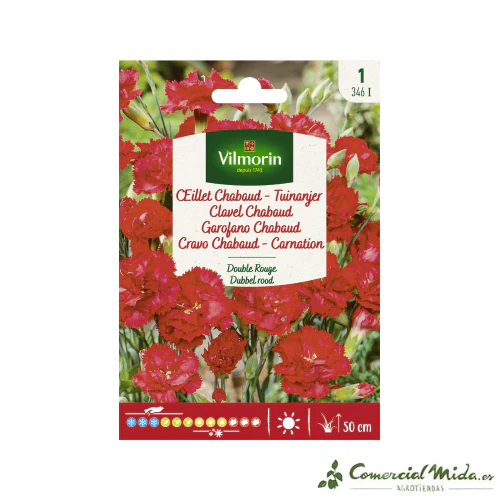 VILMORIN Semillas Clavel Chabaud