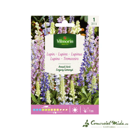 VILMORIN Semillas Lupinus Anual Variada